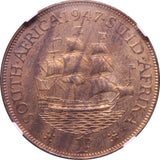 1947 George VI South Africa Penny