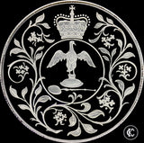 1977 Elizabeth II Silver Jubilee Silver Proof 25 PENCE Crown